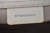 Authentic BURBERRY Nova Check Shoulder Cross Bag Canvas Leather Beige 3148K