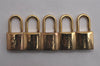 Authentic Louis Vuitton Padlock 10Set Old Model LV 3149J