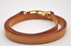 Authentic Louis Vuitton Leather Shoulder Strap Beige 47.2" LV 3150J