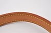 Authentic Louis Vuitton Leather Shoulder Strap Beige 47.2" LV 3150J
