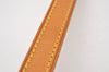 Authentic Louis Vuitton Leather Shoulder Strap Beige 47.2" LV 3150J
