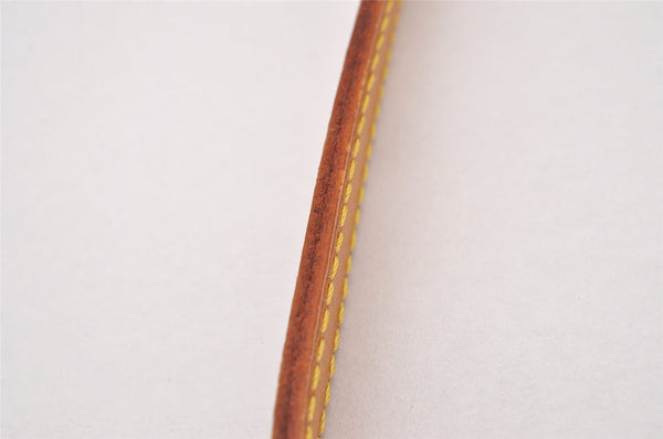 Authentic Louis Vuitton Leather Shoulder Strap Beige 47.2" LV 3150J