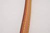 Authentic Louis Vuitton Leather Shoulder Strap Beige 47.2" LV 3150J