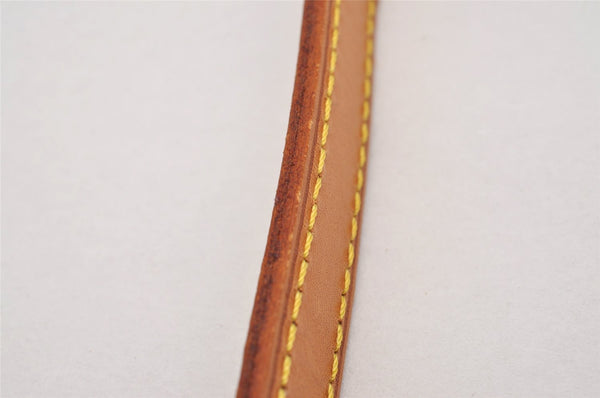 Authentic Louis Vuitton Leather Shoulder Strap Beige 47.2" LV 3150J