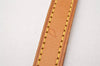 Authentic Louis Vuitton Leather Shoulder Strap Beige 47.2" LV 3150J