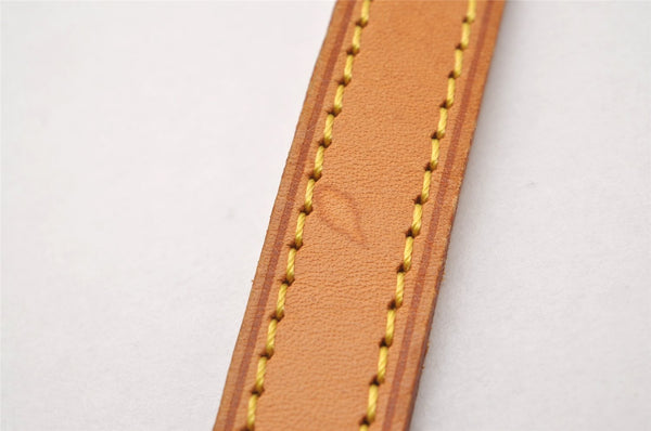Authentic Louis Vuitton Leather Shoulder Strap Beige 47.2" LV 3150J