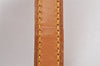 Authentic Louis Vuitton Leather Shoulder Strap Beige 47.2" LV 3150J