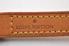 Authentic Louis Vuitton Leather Shoulder Strap Beige 47.2" LV 3150J