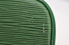 Authentic Louis Vuitton Epi Alma PM Hand Bag Green M52144 LV 3151I