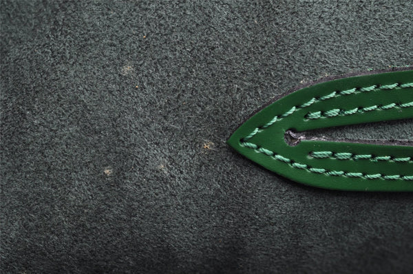 Authentic Louis Vuitton Epi Alma PM Hand Bag Green M52144 LV 3151I