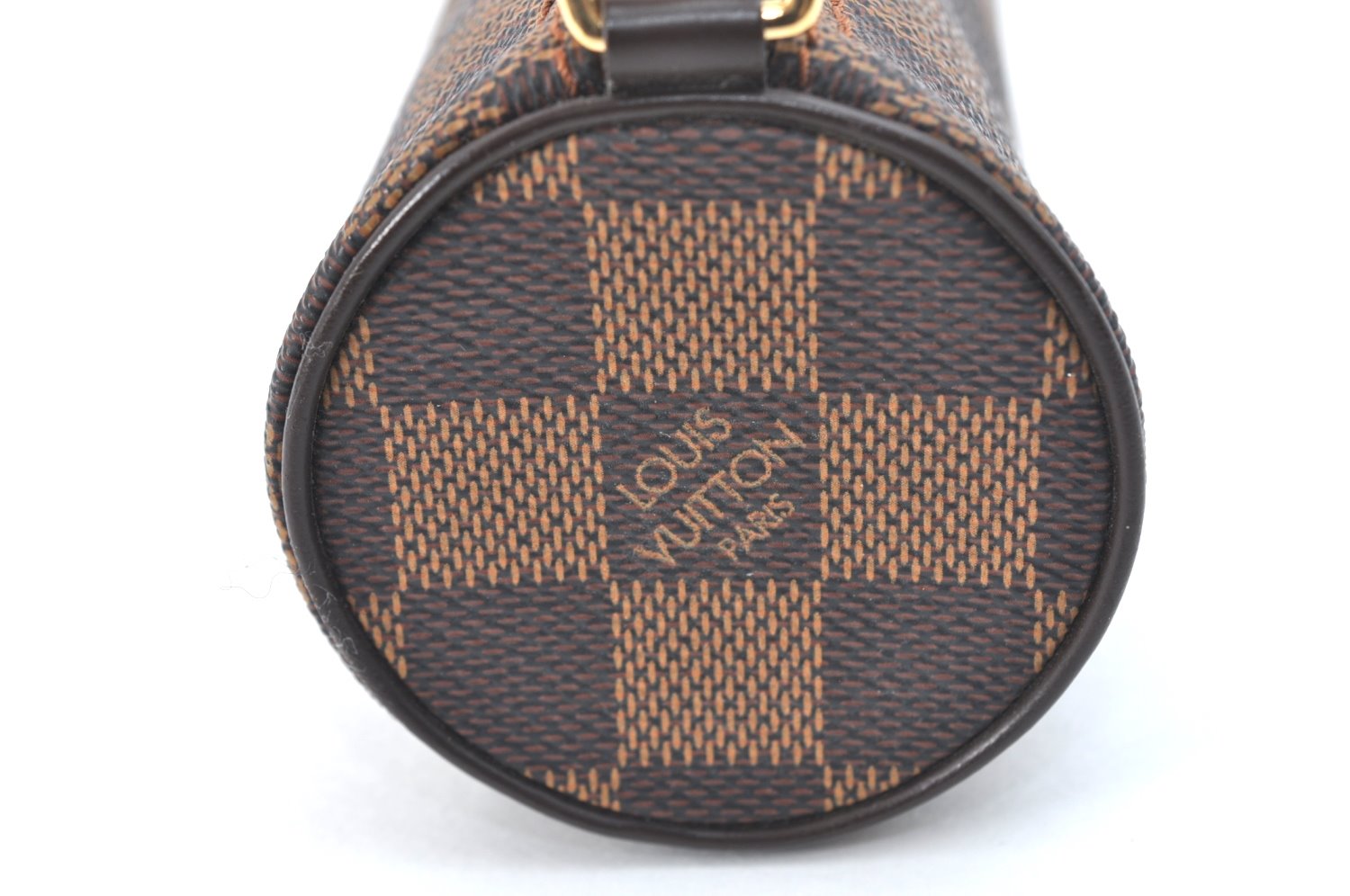Authentic Louis Vuitton Damier Papillon Pouch Purse LV  3153I