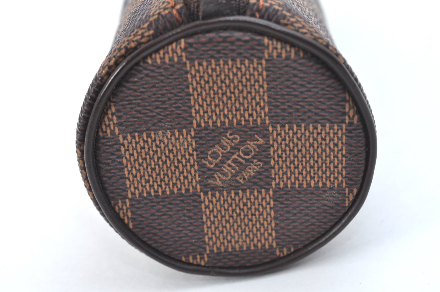 Authentic Louis Vuitton Damier Papillon Pouch Purse LV  3153I