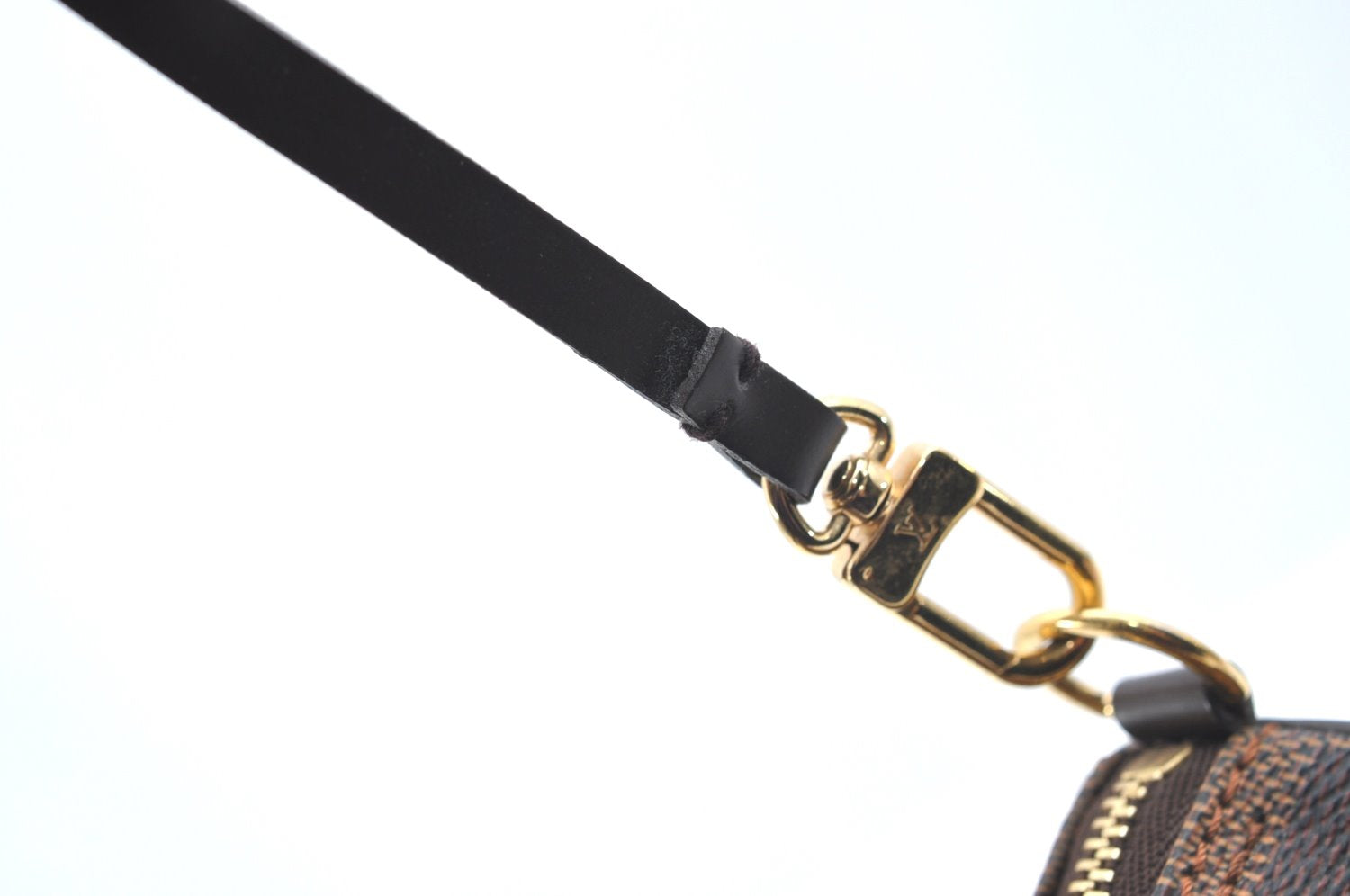 Authentic Louis Vuitton Damier Papillon Pouch Purse LV  3153I