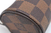 Authentic Louis Vuitton Damier Papillon Pouch Purse LV  3153I