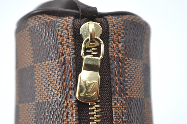 Authentic Louis Vuitton Damier Papillon Pouch Purse LV  3153I