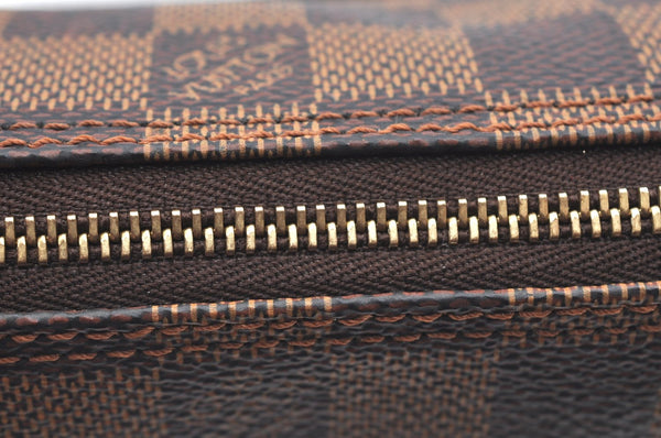 Authentic Louis Vuitton Damier Papillon Pouch Purse LV  3153I