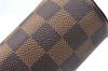 Authentic Louis Vuitton Damier Papillon Pouch Purse LV  3153I