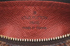 Authentic Louis Vuitton Damier Papillon Pouch Purse LV  3153I