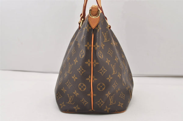 Authentic Louis Vuitton Monogram Palermo PM Shoulder Tote Bag M40145 LV 3154J
