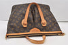 Authentic Louis Vuitton Monogram Palermo PM Shoulder Tote Bag M40145 LV 3154J