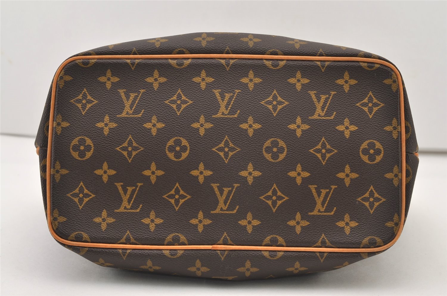 Authentic Louis Vuitton Monogram Palermo PM Shoulder Tote Bag M40145 LV 3154J
