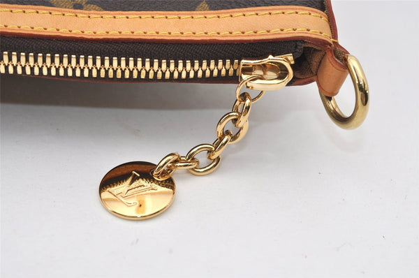 Authentic Louis Vuitton Monogram Palermo PM Shoulder Tote Bag M40145 LV 3154J