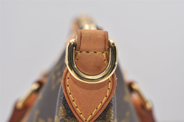 Authentic Louis Vuitton Monogram Palermo PM Shoulder Tote Bag M40145 LV 3154J