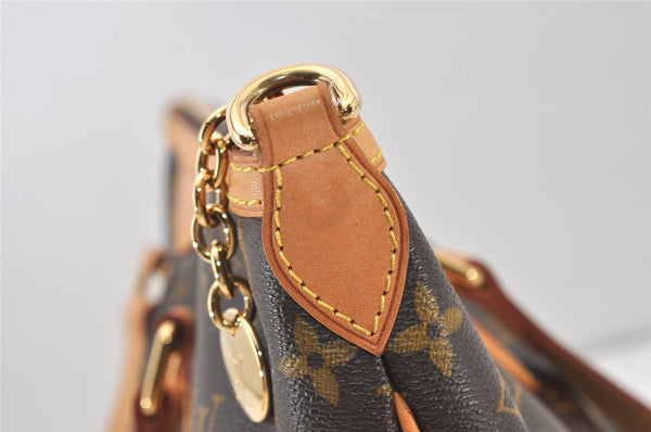 Authentic Louis Vuitton Monogram Palermo PM Shoulder Tote Bag M40145 LV 3154J