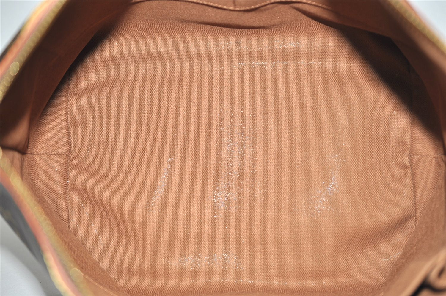 Authentic Louis Vuitton Monogram Palermo PM Shoulder Tote Bag M40145 LV 3154J