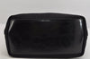 Authentic GUCCI Vintage Shoulder Hand Bag Purse Nylon Leather Black 3154K
