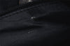 Authentic GUCCI Vintage Shoulder Hand Bag Purse Nylon Leather Black 3154K