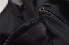 Authentic GUCCI Vintage Shoulder Hand Bag Purse Nylon Leather Black 3154K