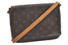 Authentic Louis Vuitton Monogram Musette Tango Shoulder Bag M51257 LV Junk 3155J