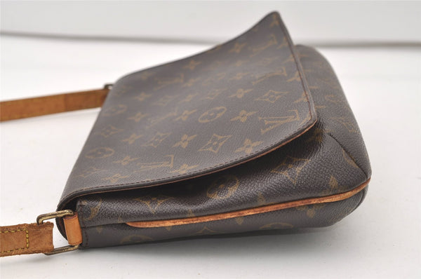 Authentic Louis Vuitton Monogram Musette Tango Shoulder Bag M51257 LV Junk 3155J
