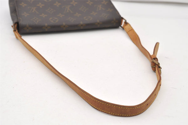 Authentic Louis Vuitton Monogram Musette Tango Shoulder Bag M51257 LV Junk 3155J