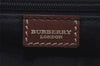 Authentic BURBERRY Nova Check Shoulder Cross Body Bag PVC Leather Beige 3158I