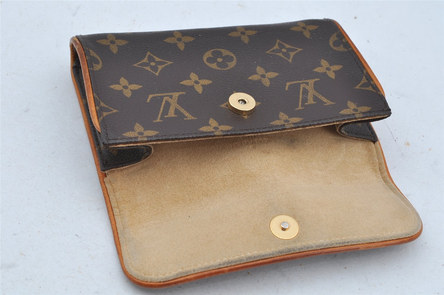 Auth Louis Vuitton Monogram Pochette Florentine Pouch Waist Bag M51855 LV 3158J