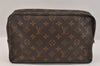 Auth Louis Vuitton Monogram Trousse Toilette 28 Clutch Bag M47522 Junk 3158K