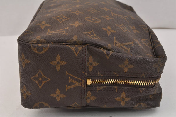 Auth Louis Vuitton Monogram Trousse Toilette 28 Clutch Bag M47522 Junk 3158K