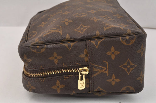 Auth Louis Vuitton Monogram Trousse Toilette 28 Clutch Bag M47522 Junk 3158K