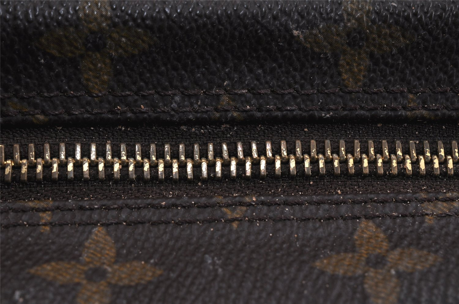 Auth Louis Vuitton Monogram Trousse Toilette 28 Clutch Bag M47522 Junk 3158K