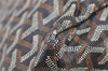 Authentic Goyard Saint Louis GM Shoulder Tote Bag PVC Leather Brown 3160J