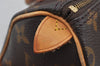 Authentic Louis Vuitton Monogram Mini Speedy Hand Bag Purse M41534 LV 3162J