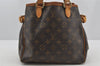Authentic Louis Vuitton Monogram Batignolles Hand Tote Bag M51156 Junk 3163J