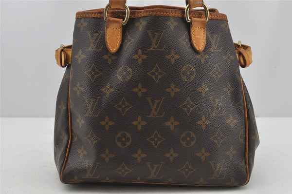 Authentic Louis Vuitton Monogram Batignolles Hand Tote Bag M51156 Junk 3163J