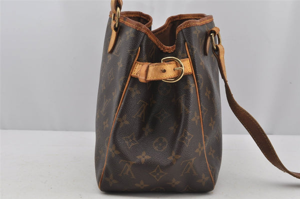 Authentic Louis Vuitton Monogram Batignolles Hand Tote Bag M51156 Junk 3163J