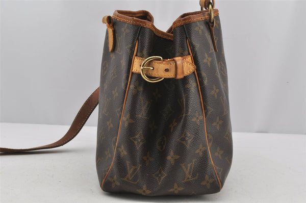 Authentic Louis Vuitton Monogram Batignolles Hand Tote Bag M51156 Junk 3163J