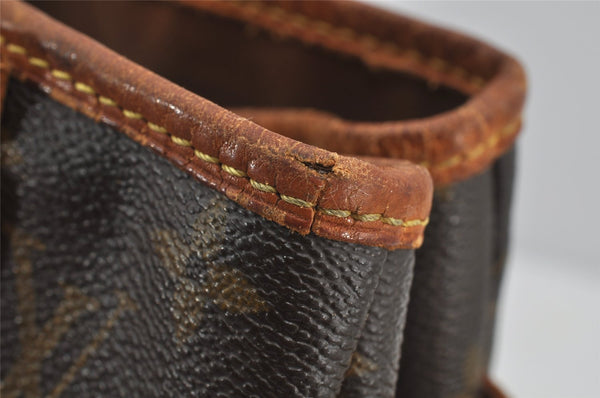 Authentic Louis Vuitton Monogram Batignolles Hand Tote Bag M51156 Junk 3163J