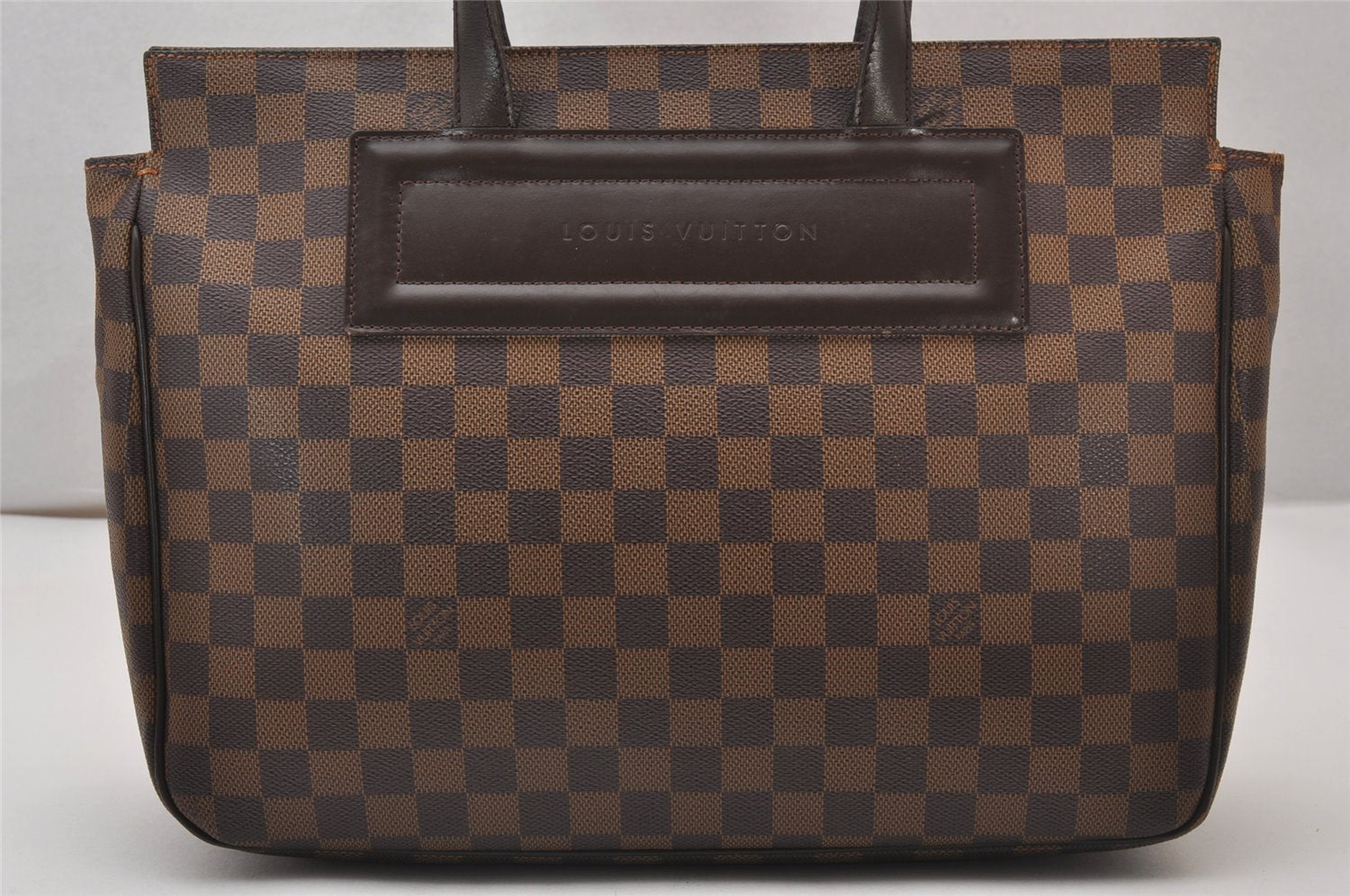 Authentic Louis Vuitton Damier Parioli PM Shoulder Tote Bag N51123 LV 3164J