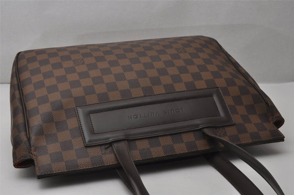 Authentic Louis Vuitton Damier Parioli PM Shoulder Tote Bag N51123 LV 3164J